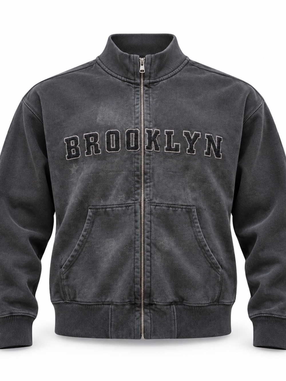 Sonoma Brooklyn Boxers Zip Up Jacket Fall Layering Cotton Blend
